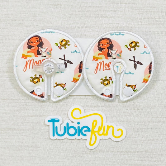 Button Pad Cover Large - Island Princess