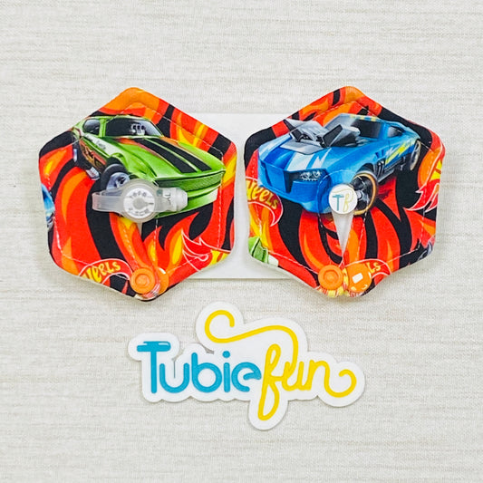 Hexagon G-Tube Button Pad Cover - Hot Racing Cars