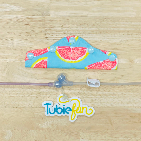 Feeding Tube Connection Cover - Grapefruit