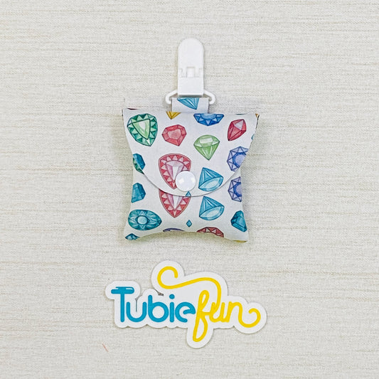Neoprene Tubing Pouch - Gemstones