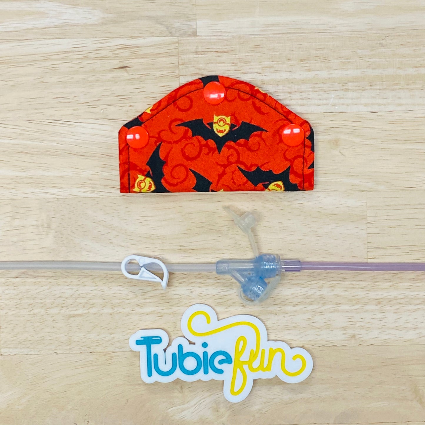 Feeding Tube Mini Connection Cover - Minion Bat