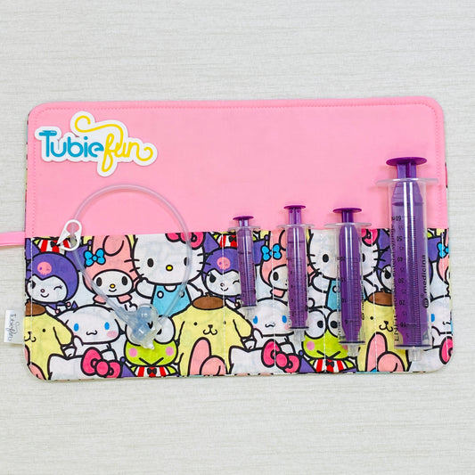 Syringe Roll - Kitty and Friends
