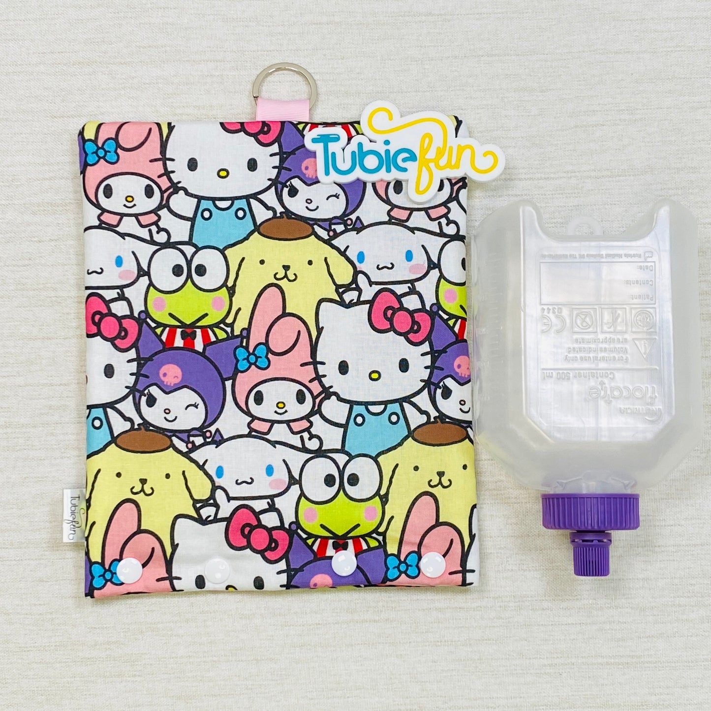 Insulated Milk Bag Suitable for 500ml Flocare Bottle in - Kitty and Friends