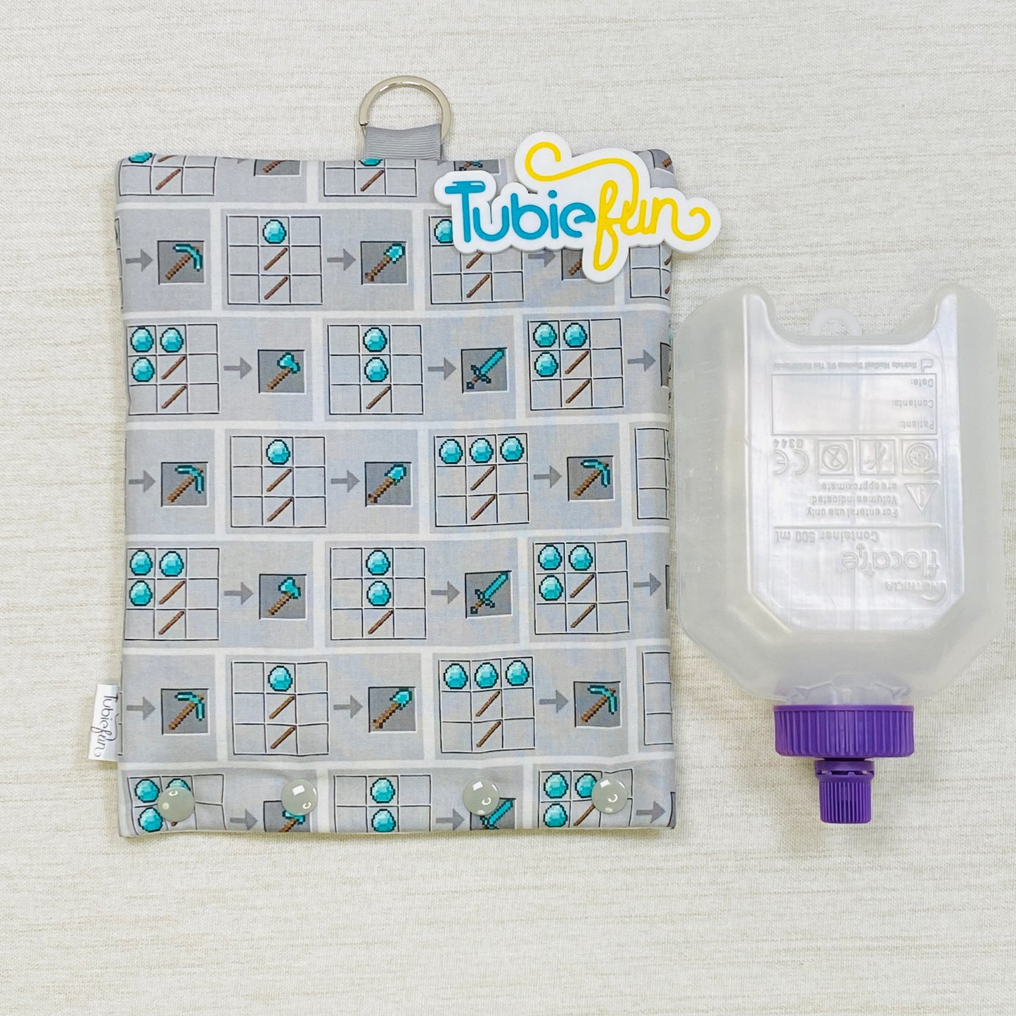 Insulated Milk Bag Suitable for 500ml Flocare Bottle in - Mining Game