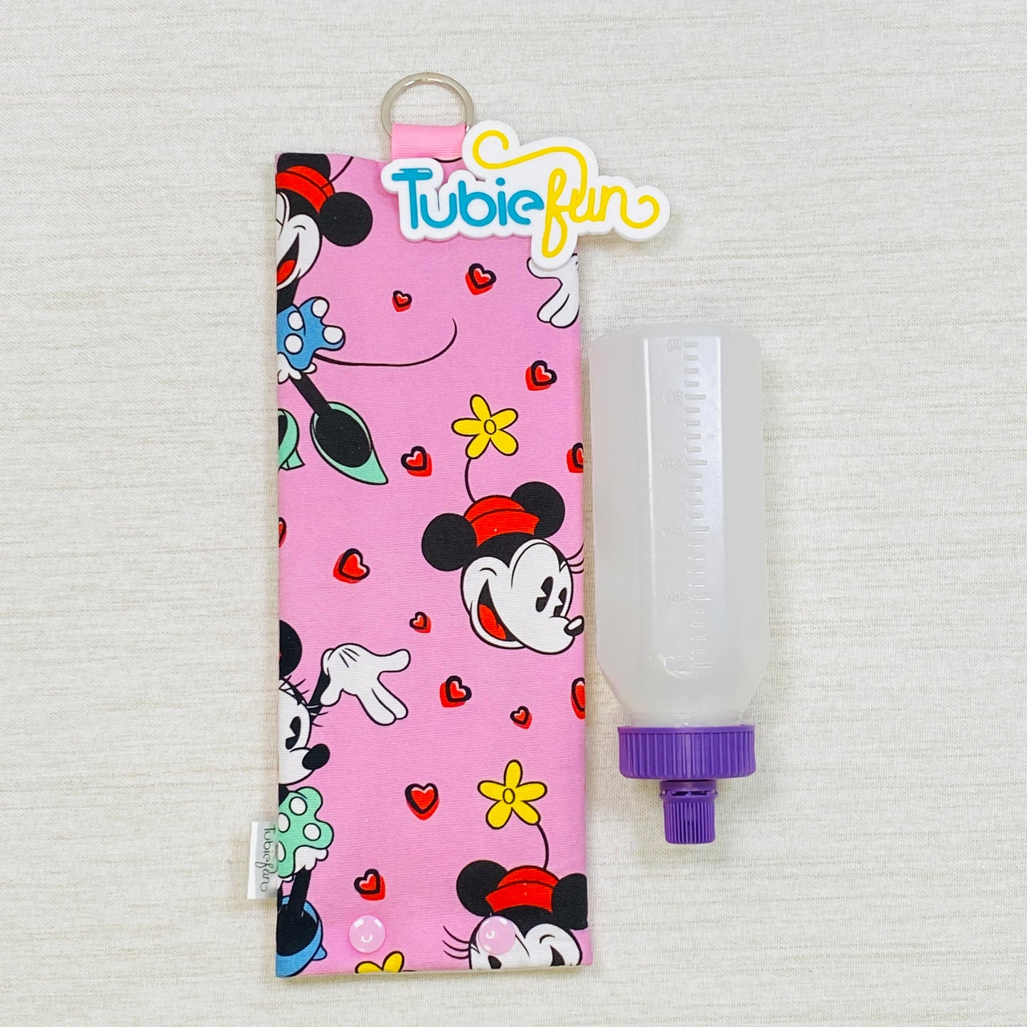Insulated Milk Bag Suitable for 250ml Bottle in - Girl Mouse 2