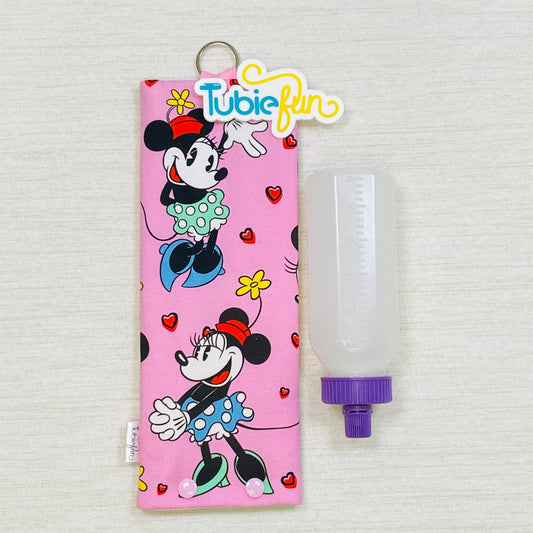 Insulated Milk Bag Suitable for 250ml Bottle in - Girl Mouse