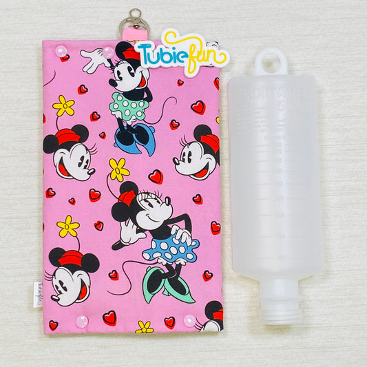 Insulated Milk Bag Suitable for 1L Flocare and 500ml Flexitaners - Girl Mouse
