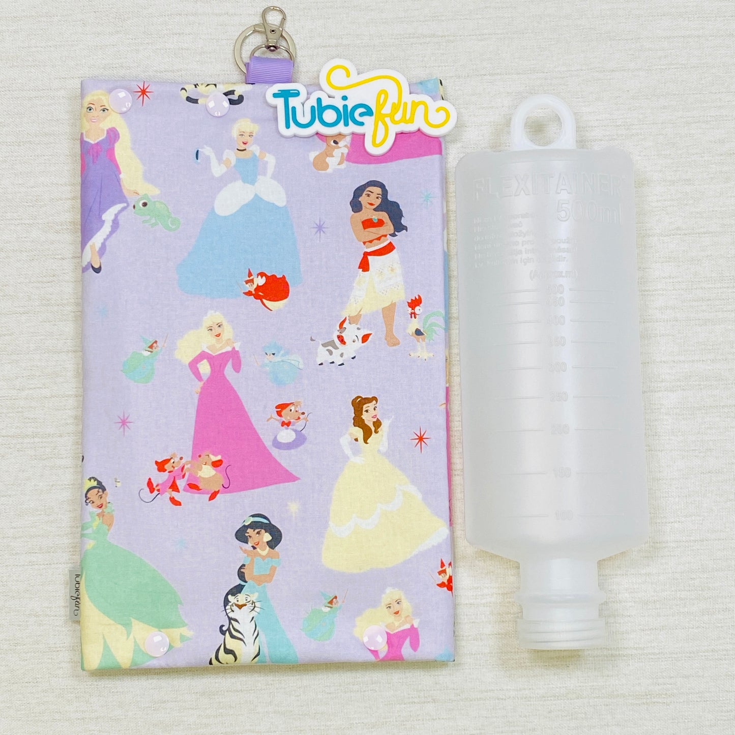 Insulated Milk Bag Suitable for 1L Flocare and 500ml Flexitaners - Princesses