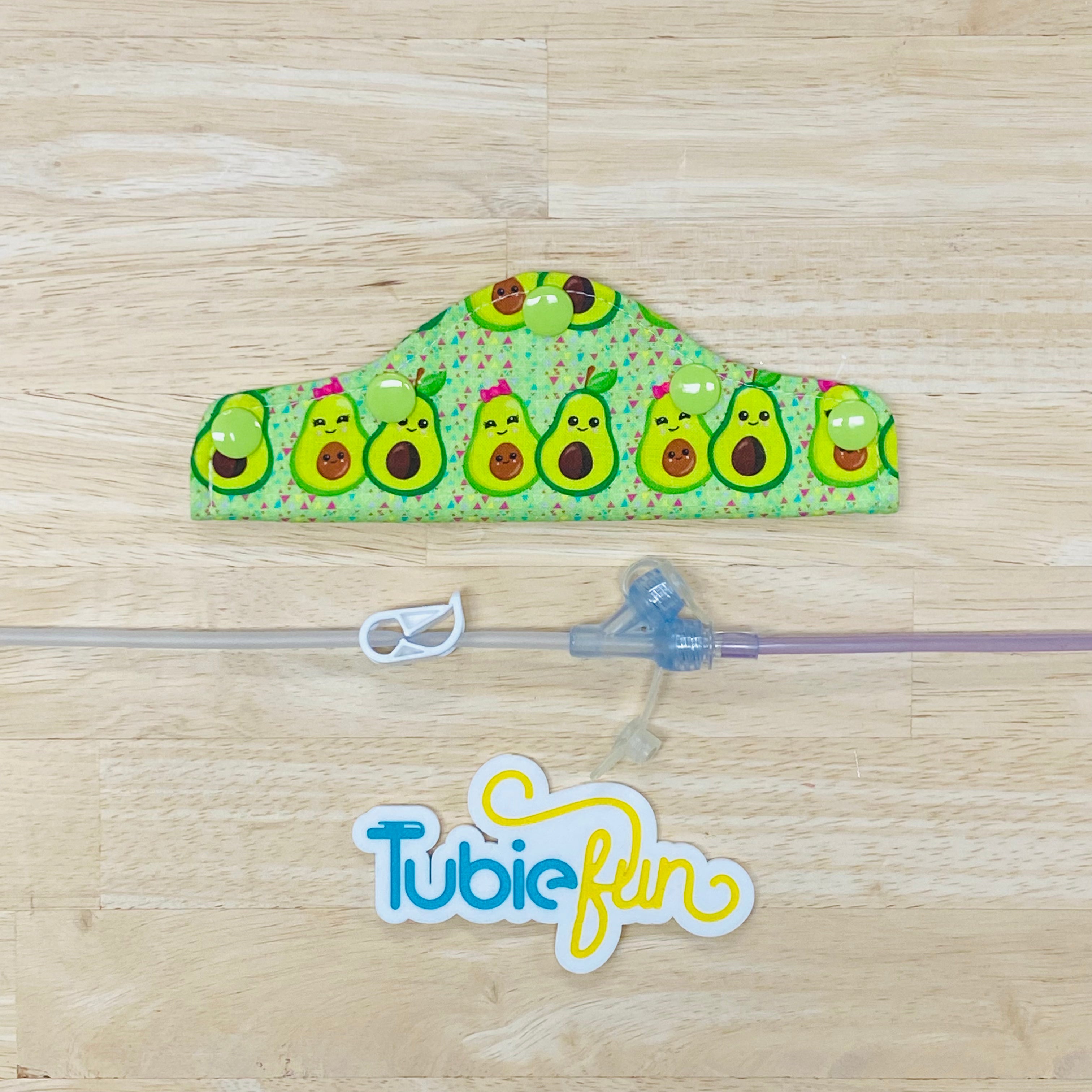 Feeding Tube Connection Cover - Avocado Family – Tubie Fun