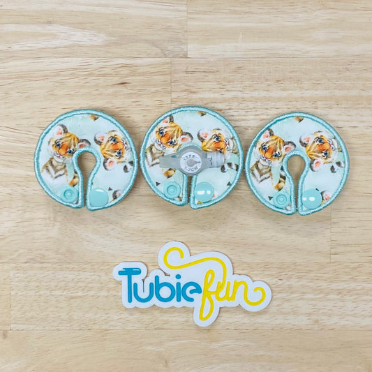 G-Tube Button Pad Cover - Tigers