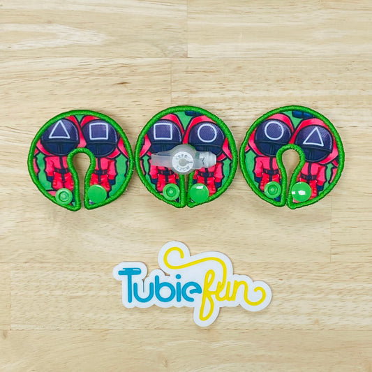 G-Tube Button Pad Cover - Calamari Game