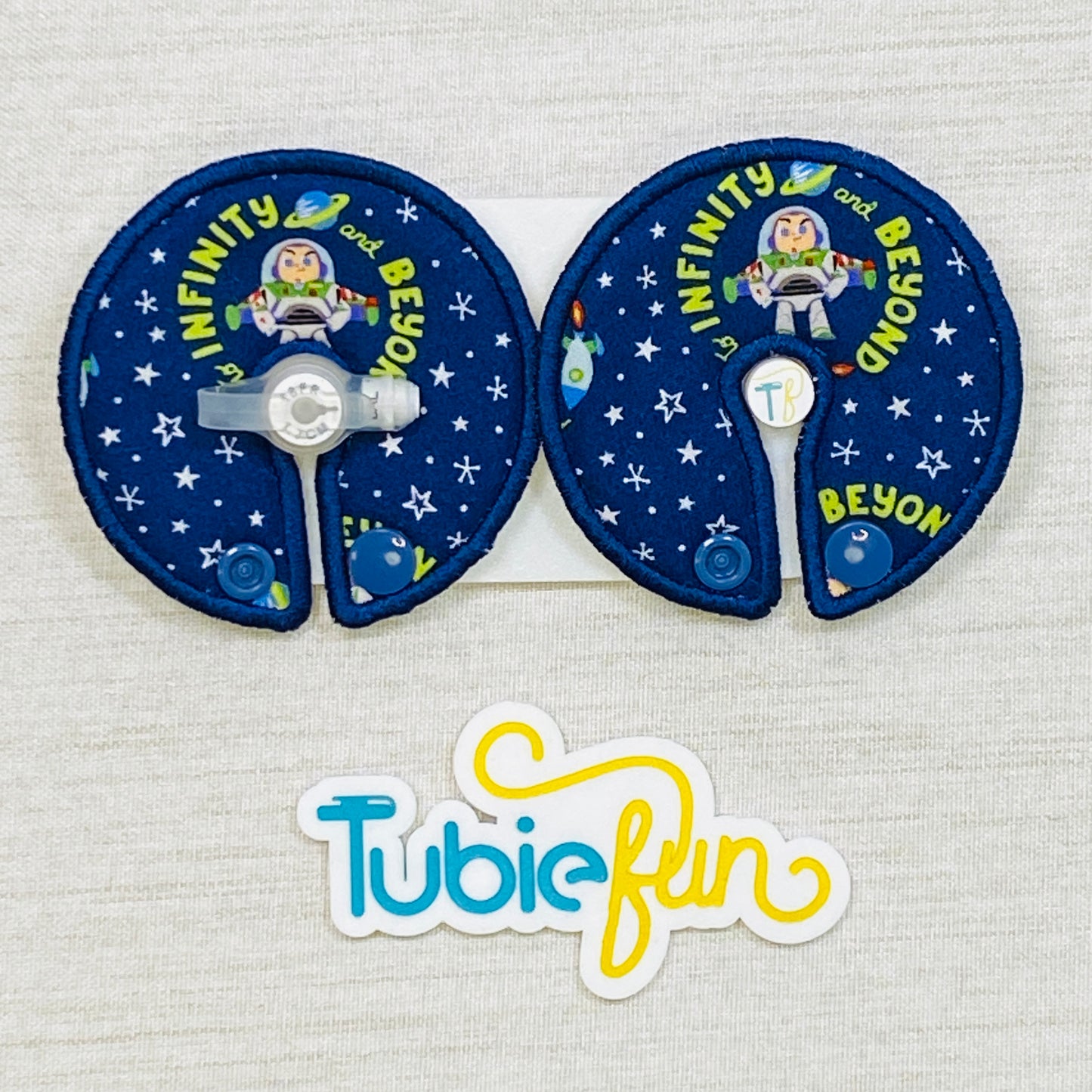 Button Pad Cover Large - Infinity and Beyond