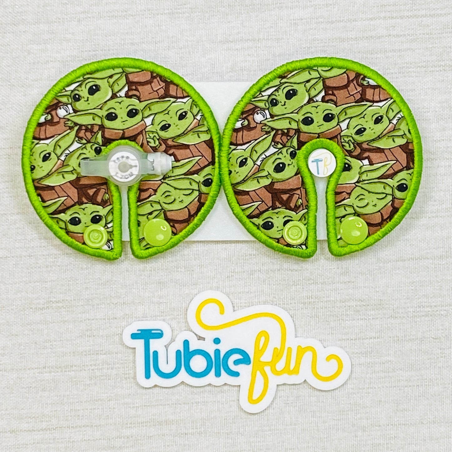 Button Pad Cover Large - Baby Alien