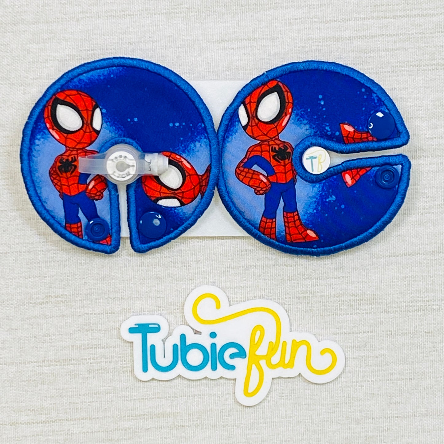 Button Pad Cover Large - Spidey Cartoon