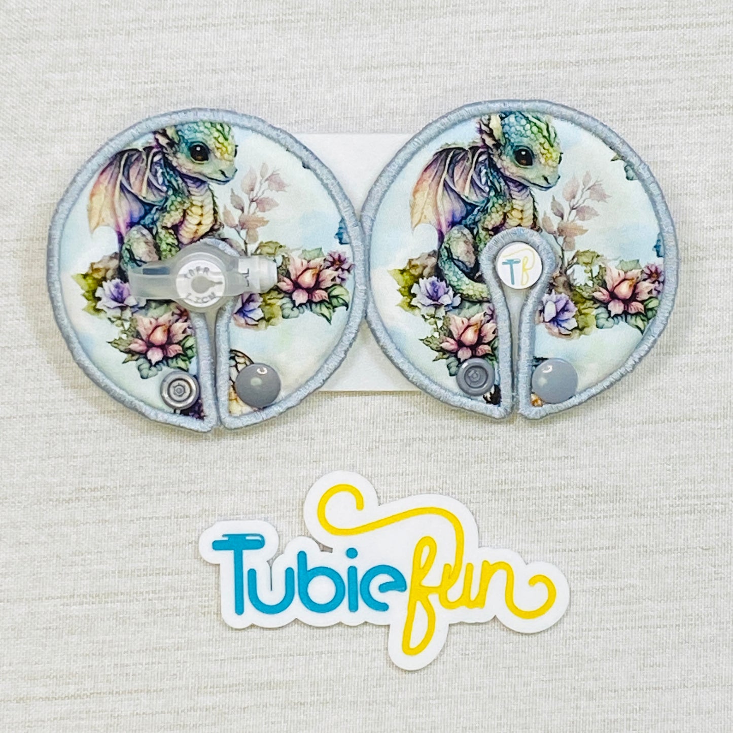 Button Pad Cover Large - Dragons