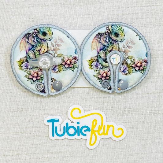 Button Pad Cover Large - Dragons