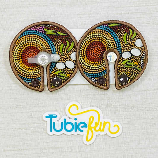 Button Pad Cover Large - Indigenous Design