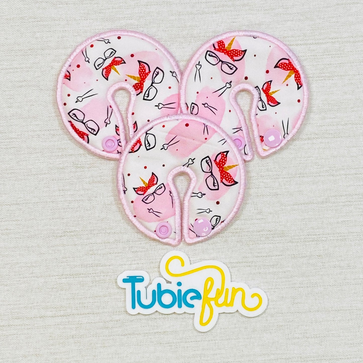 Button Pad Cover Large - Upset Unicorn