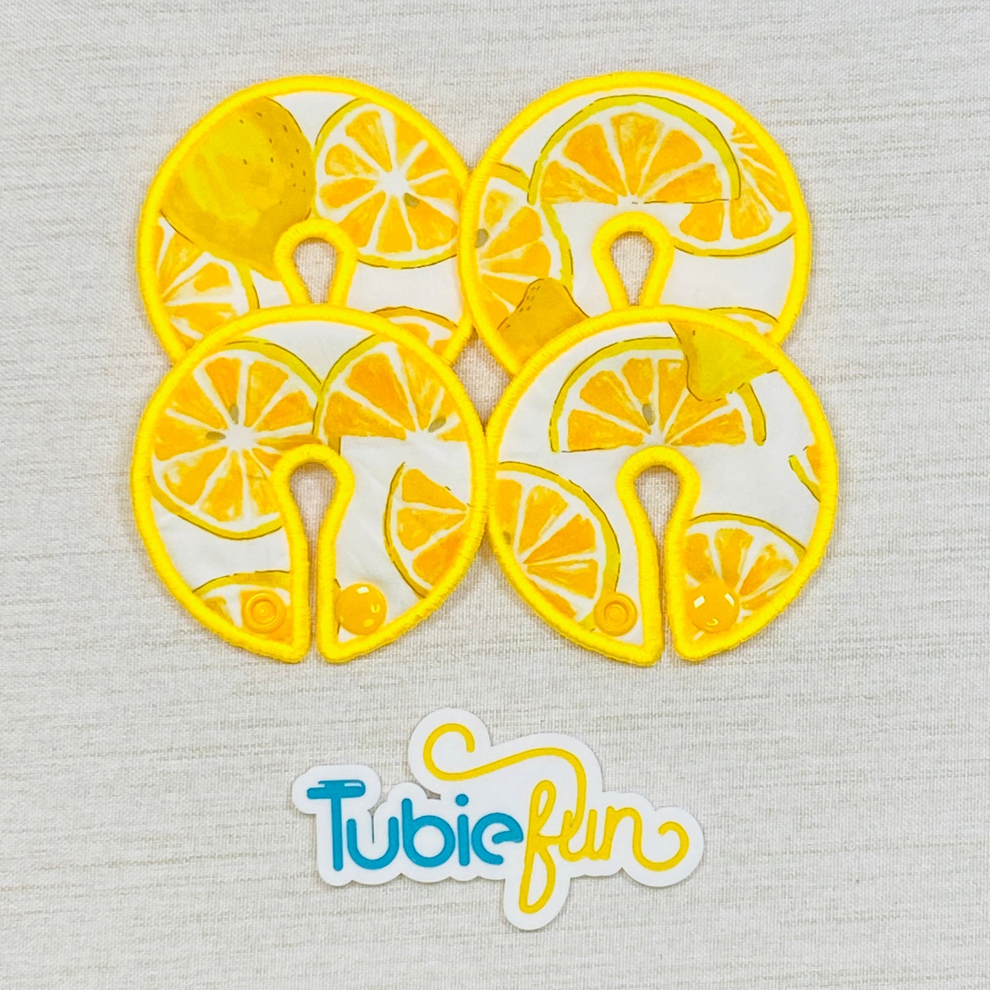 Button Pad Cover Large - Lemons
