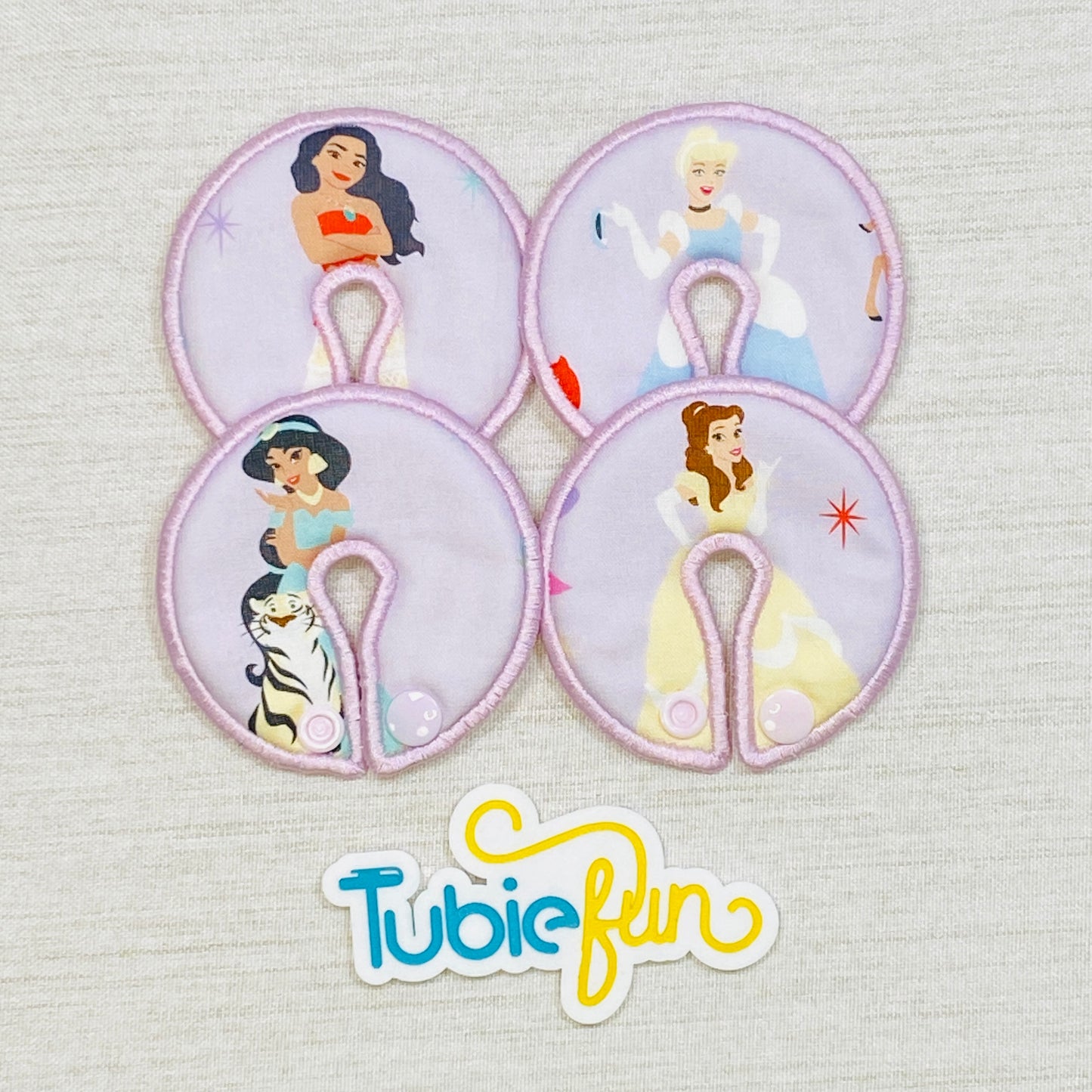 Button Pad Cover Large - Princesses
