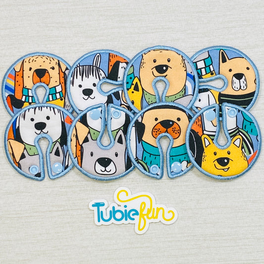 Button Pad Cover Large - Dogs