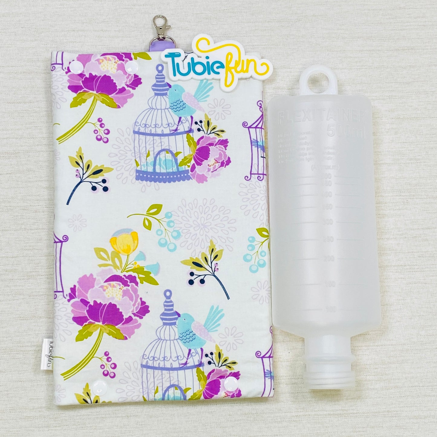 Insulated Milk Bag Suitable for 1L Flocare and 500ml Flexitaners - Birds