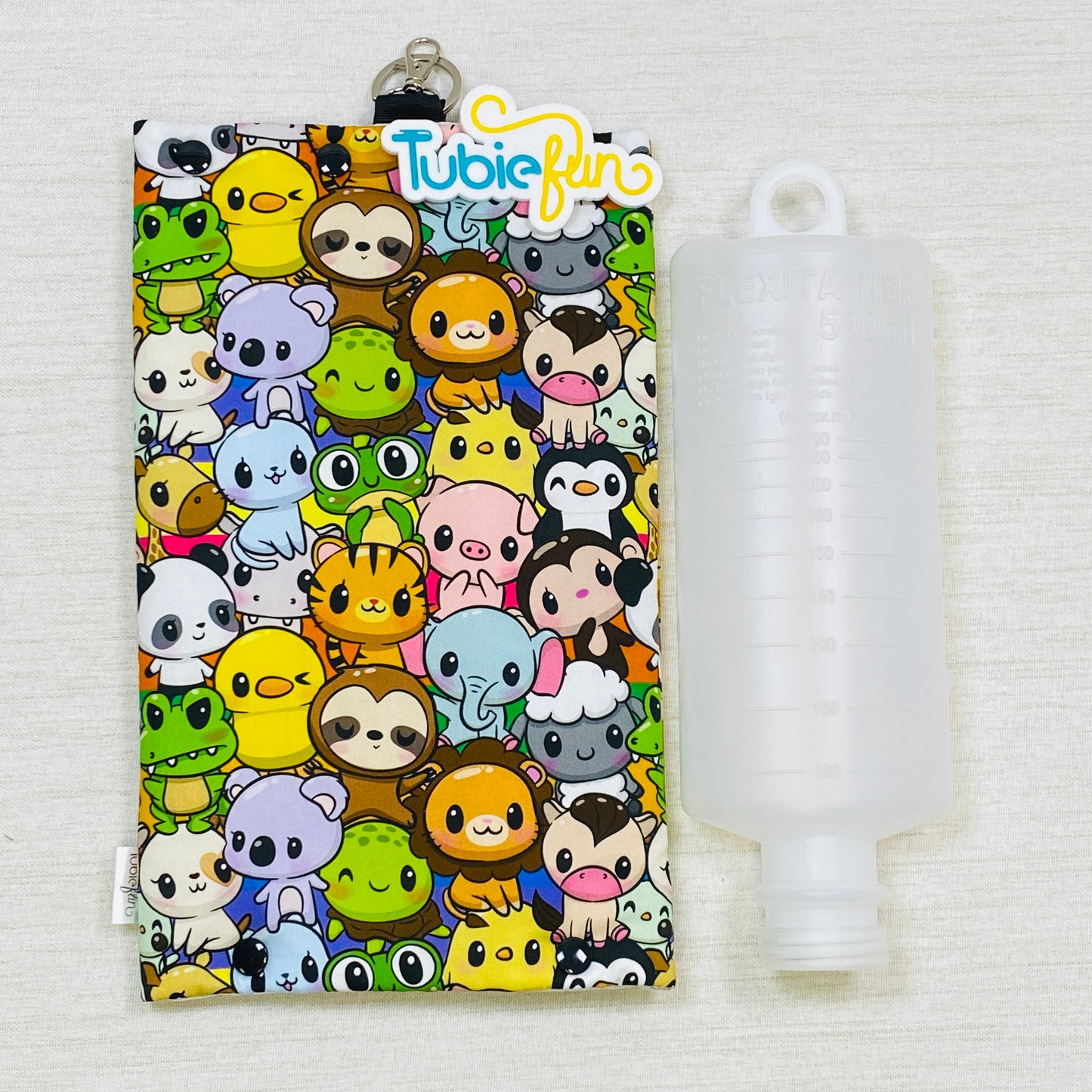 Insulated Milk Bag Suitable for 1L Flocare and 500ml Flexitaners - Cute Animals