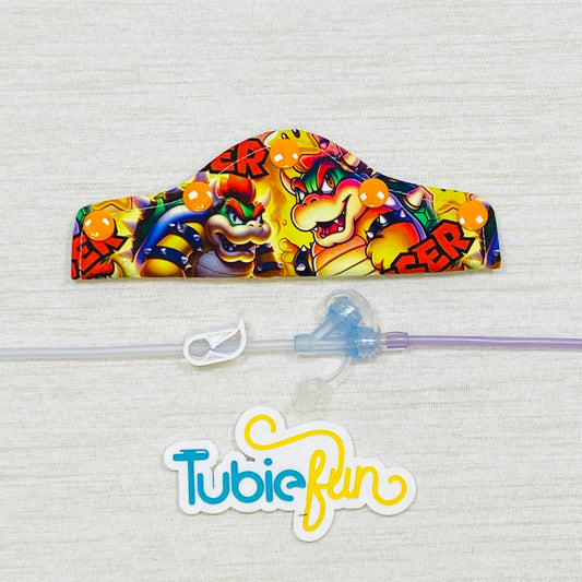 Feeding Tube Connection Cover - Angry Turtle