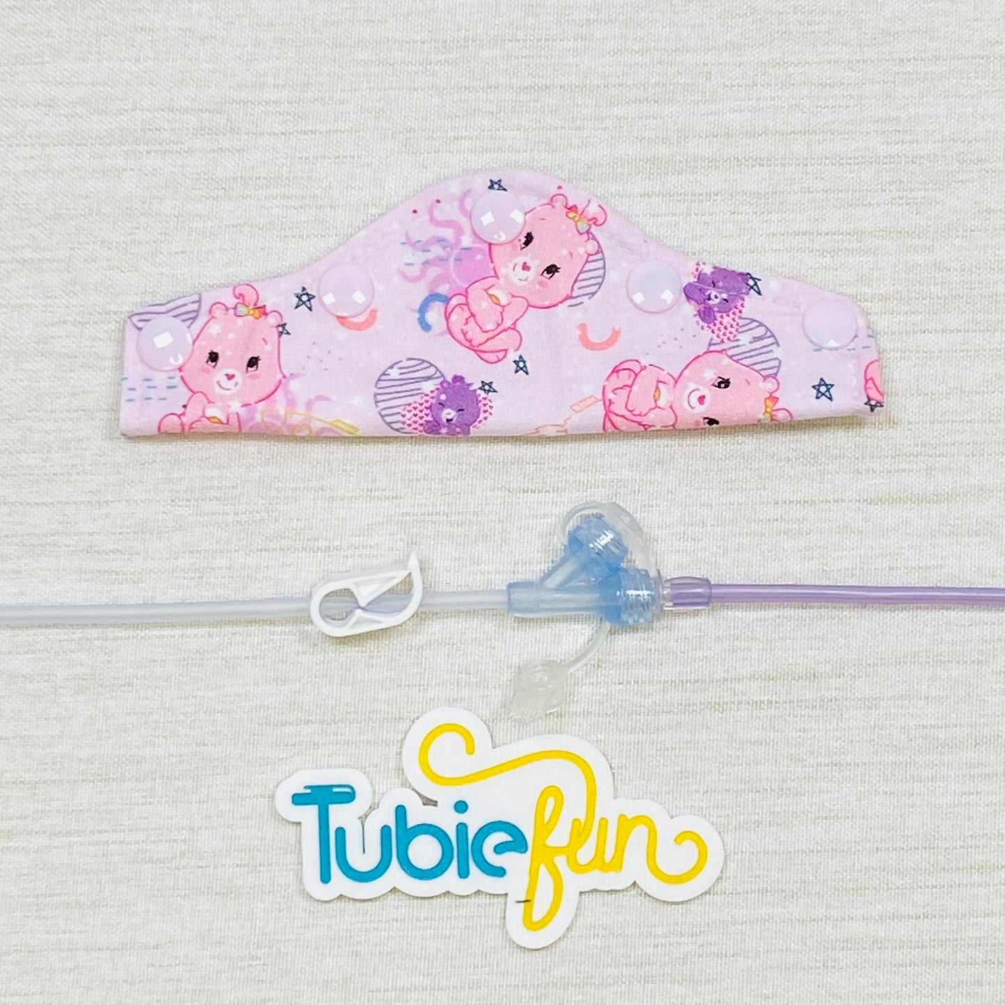 Feeding Tube Connection Cover - Cute Bears