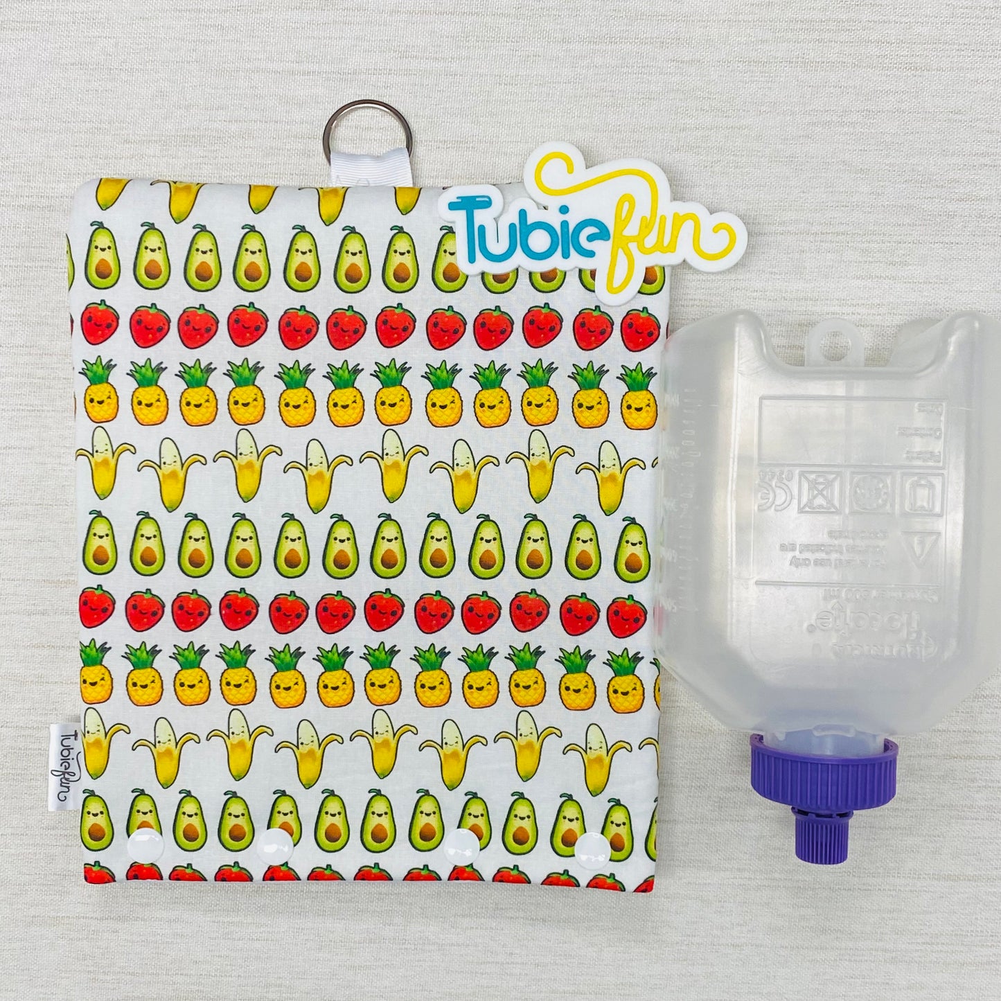 Insulated Milk Bag Suitable for 500ml Flocare Bottle in - Fruits