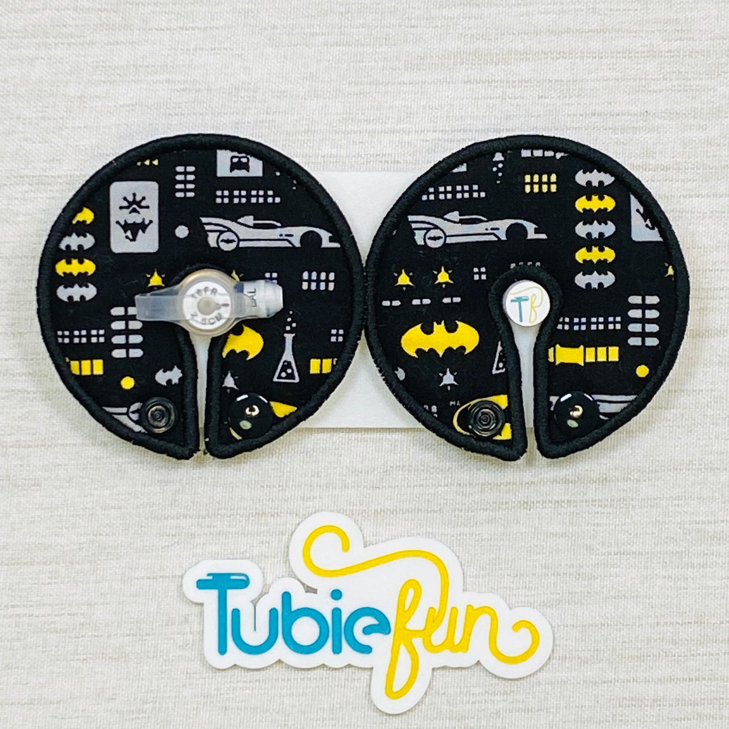 Button Pad Cover Large - Bat Symbols