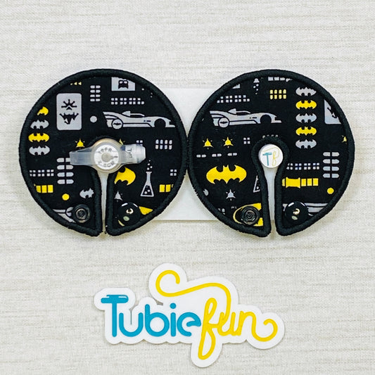 Button Pad Cover Large - Bat Symbols