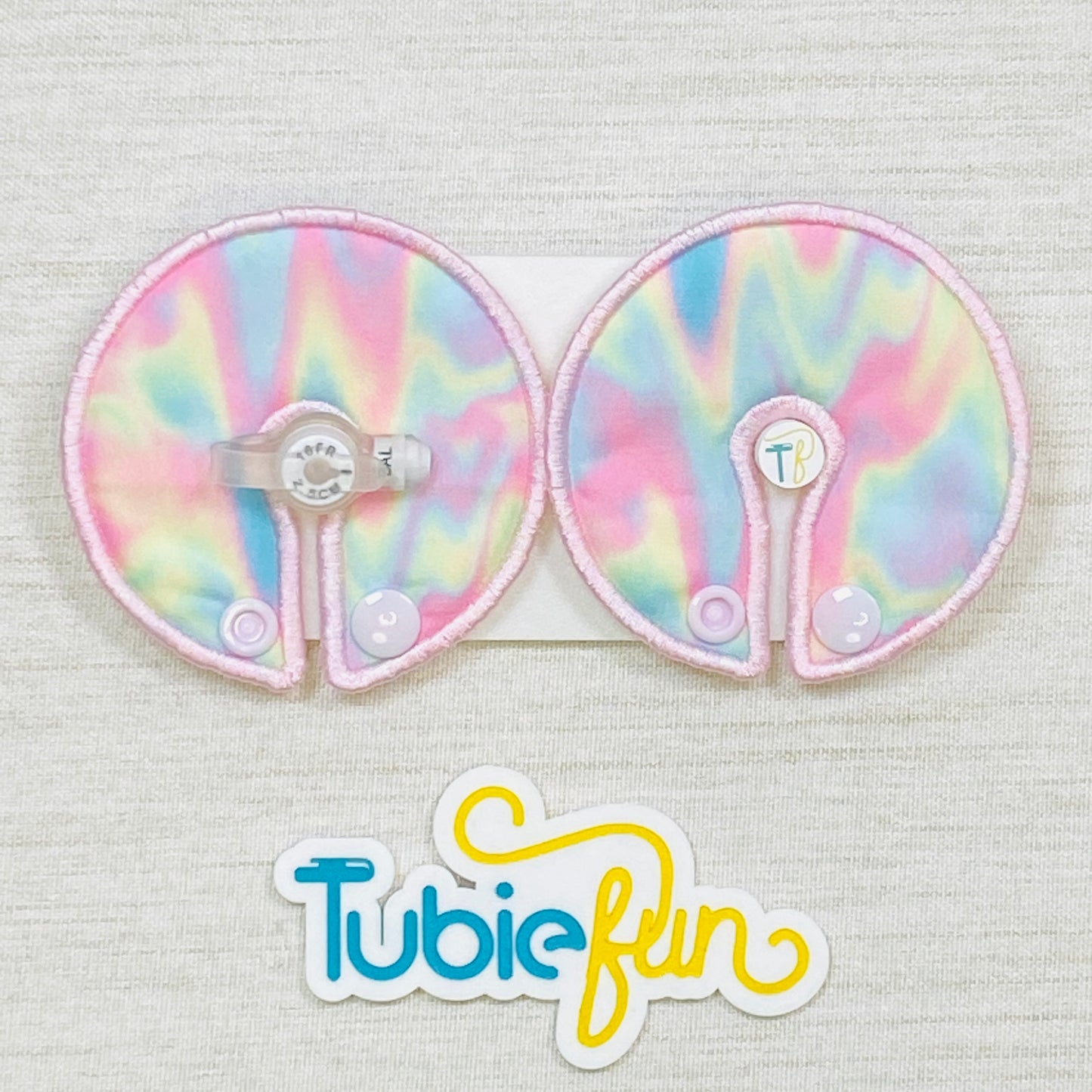 Button Pad Cover Large - Pastel Ombre