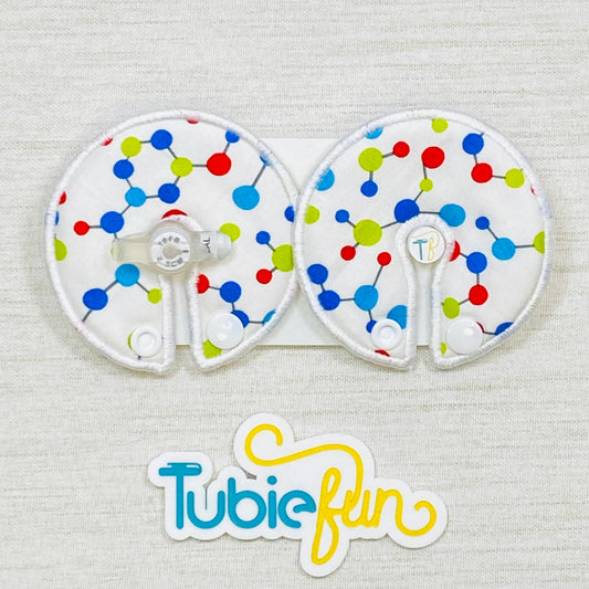 Button Pad Cover Large - Molecules