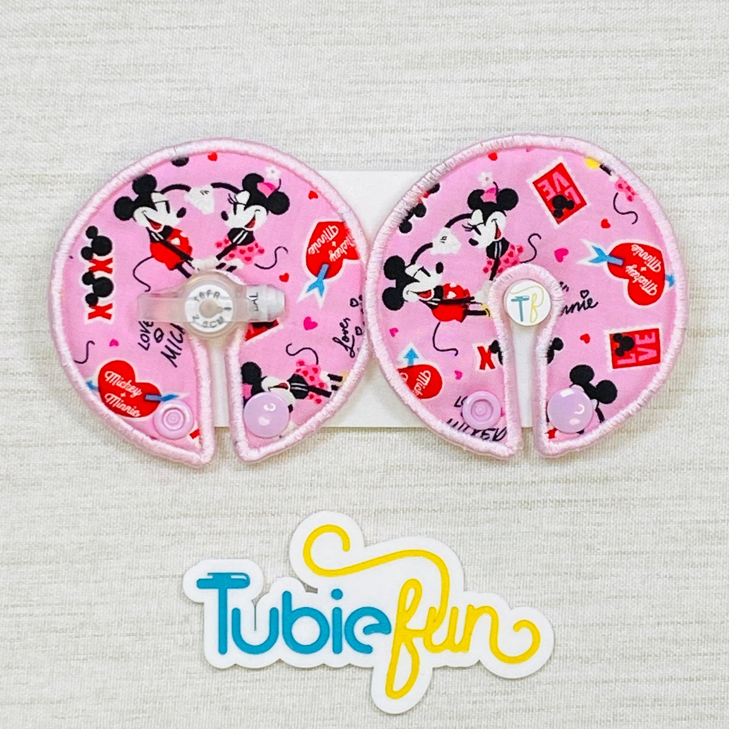 Button Pad Cover Large - Mice Pair