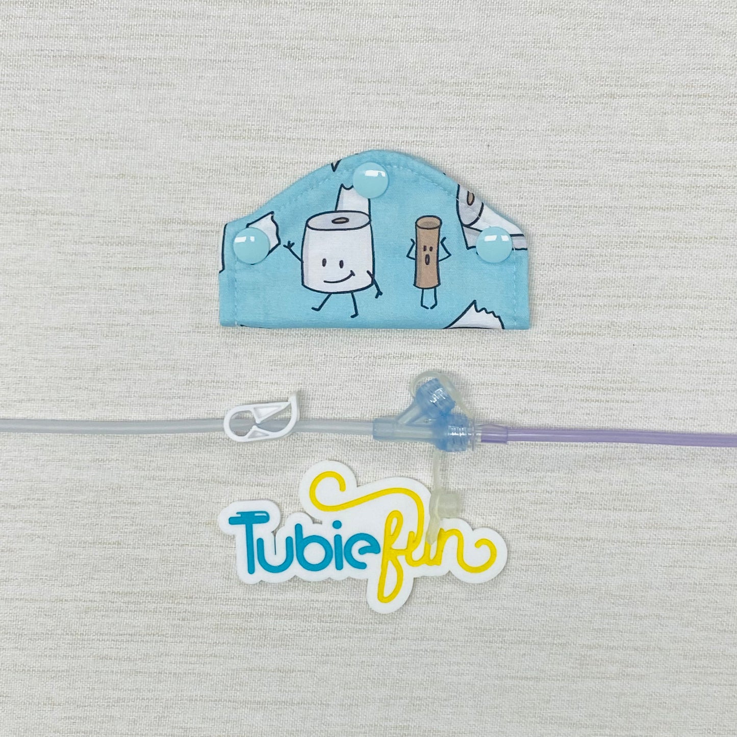 Feeding Tube Mini Connection Cover - Toilet Rolls