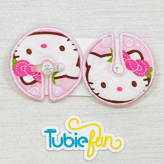 Button Pad Cover Large - Kitty Faces