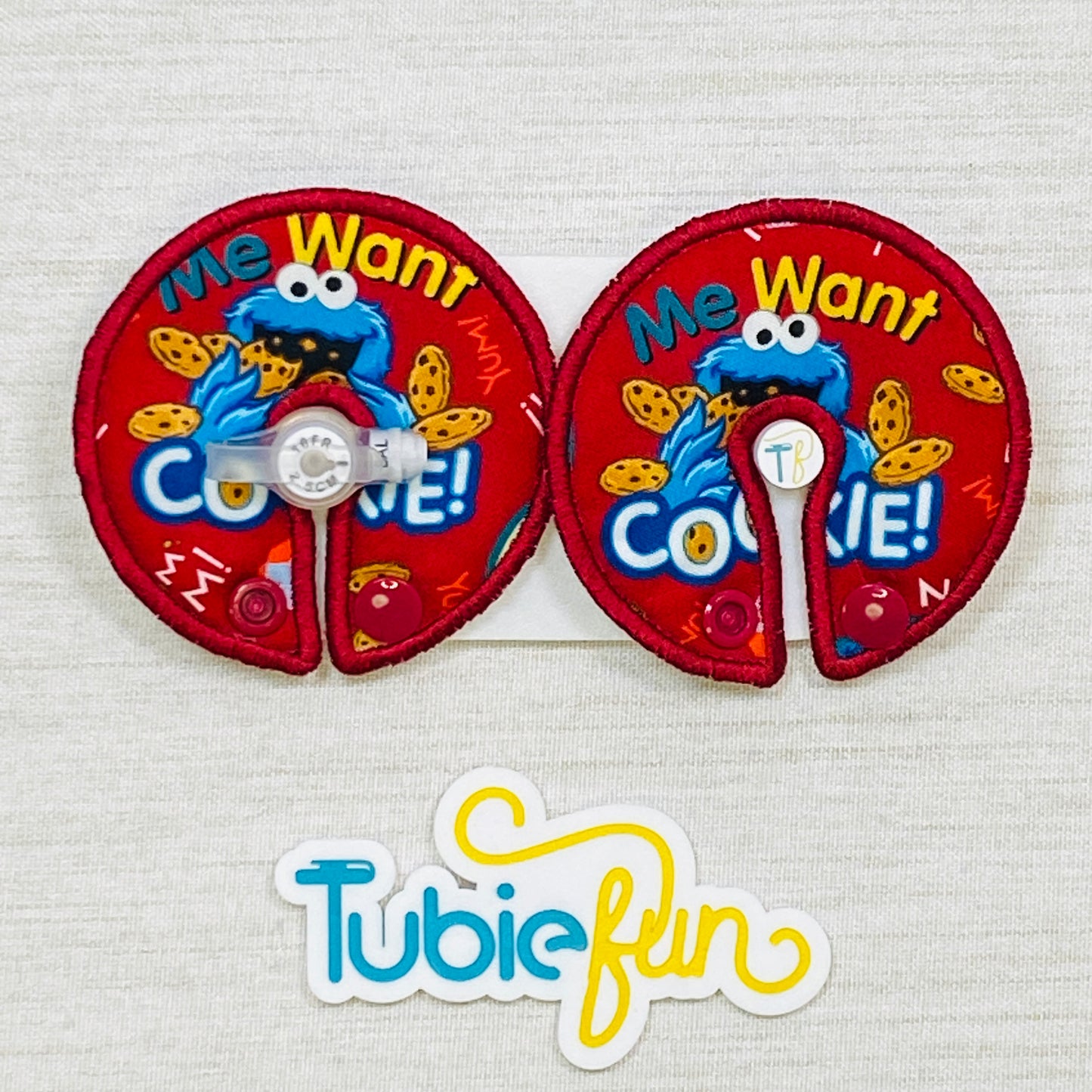 Button Pad Cover Large - Cookies