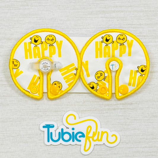 Button Pad Cover Large - Happy