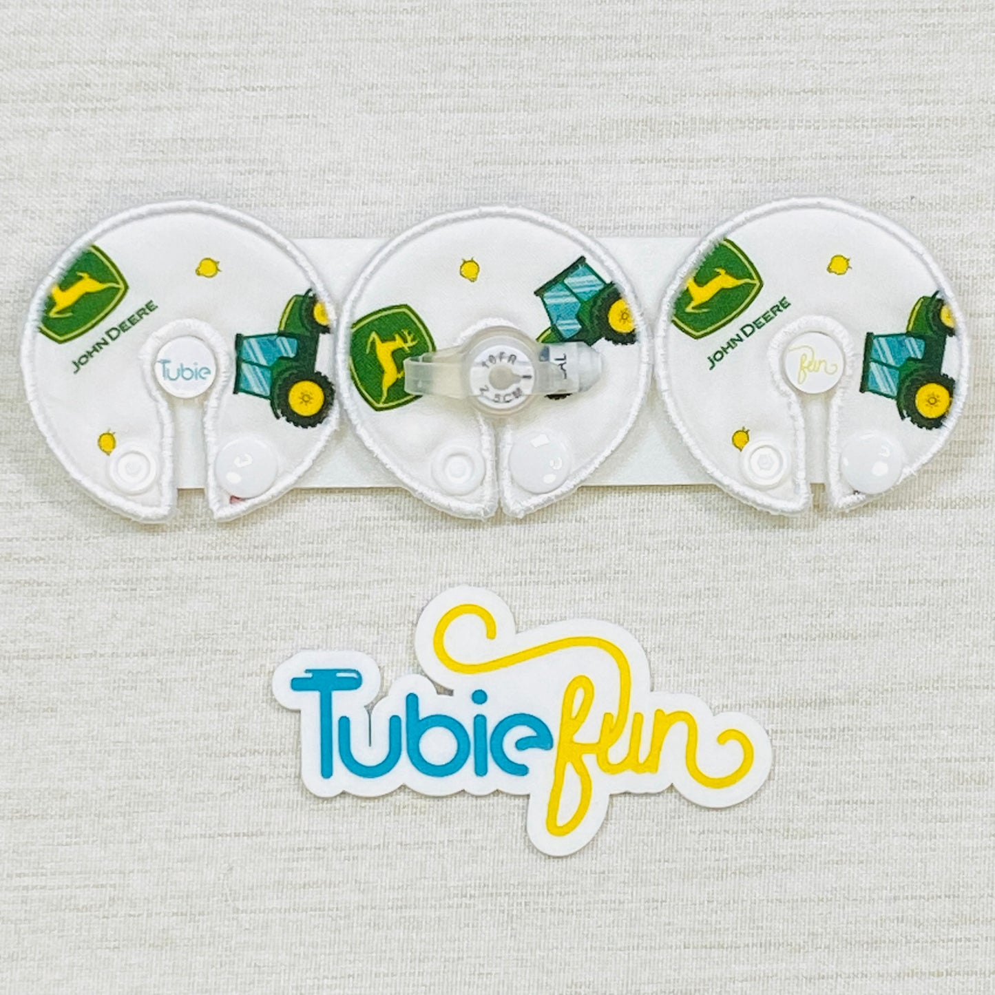G-Tube Button Pad Cover - Tractors and Farm