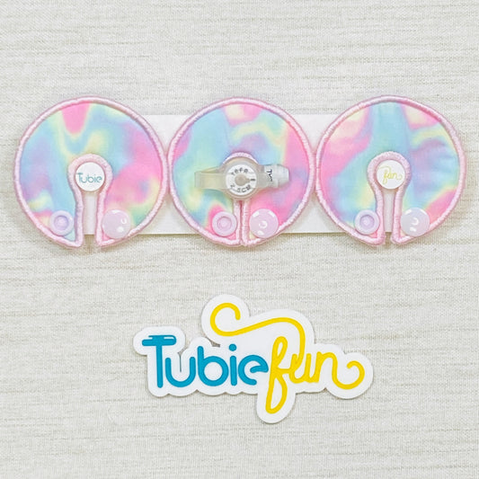 G-Tube Button Pad Cover - Purple Ombre