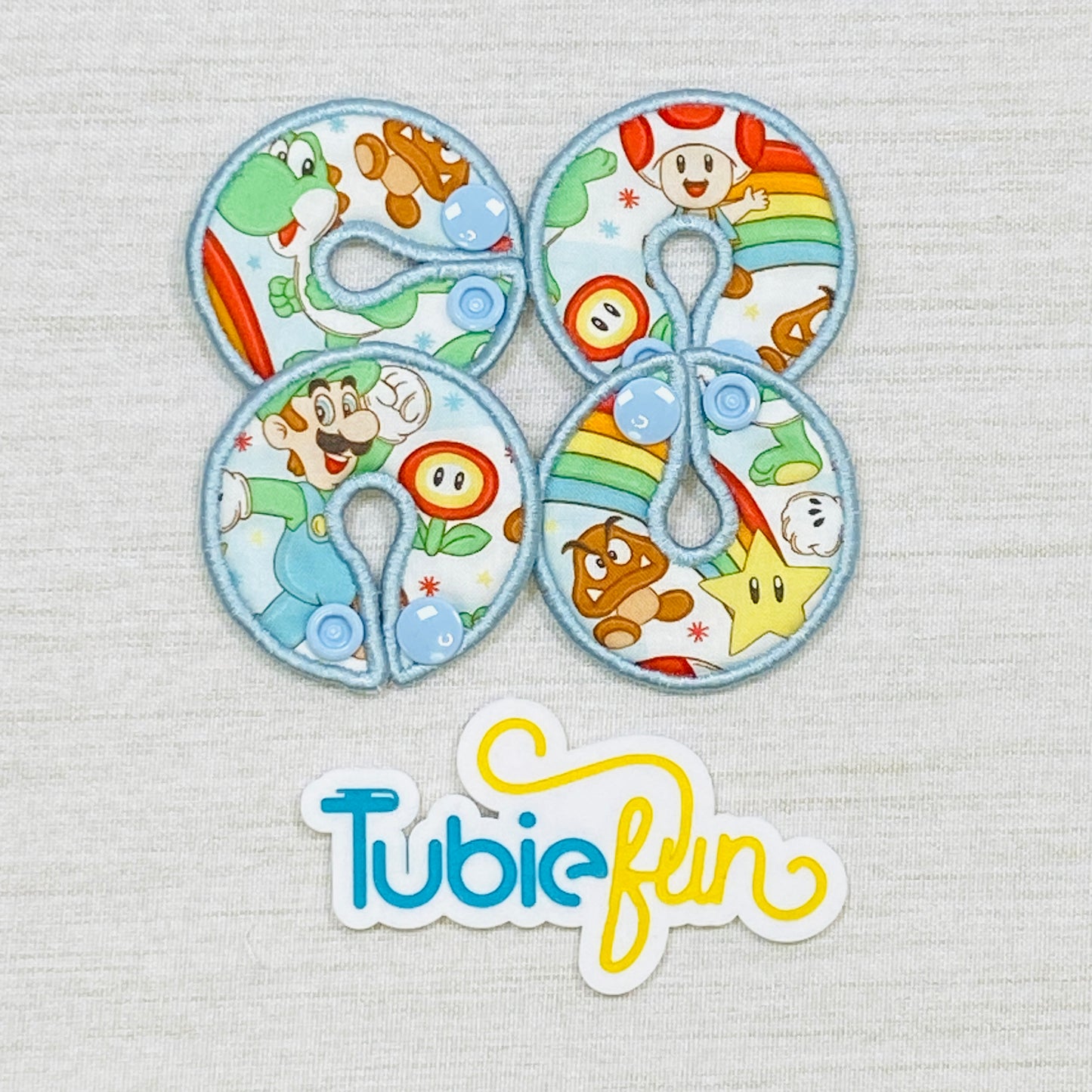 G-Tube Button Pad Cover - Plumbing Brothers and Friends