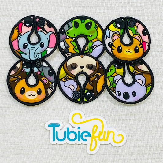 G-Tube Button Pad Cover - Cute Animals