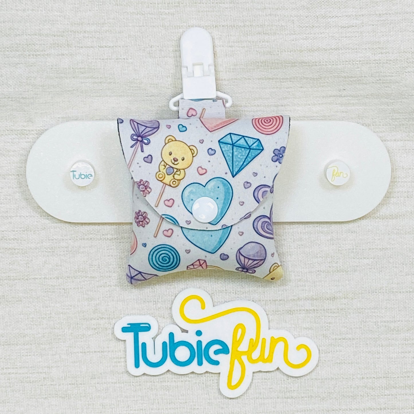 Neoprene Tubing Pouch - Sweet Things