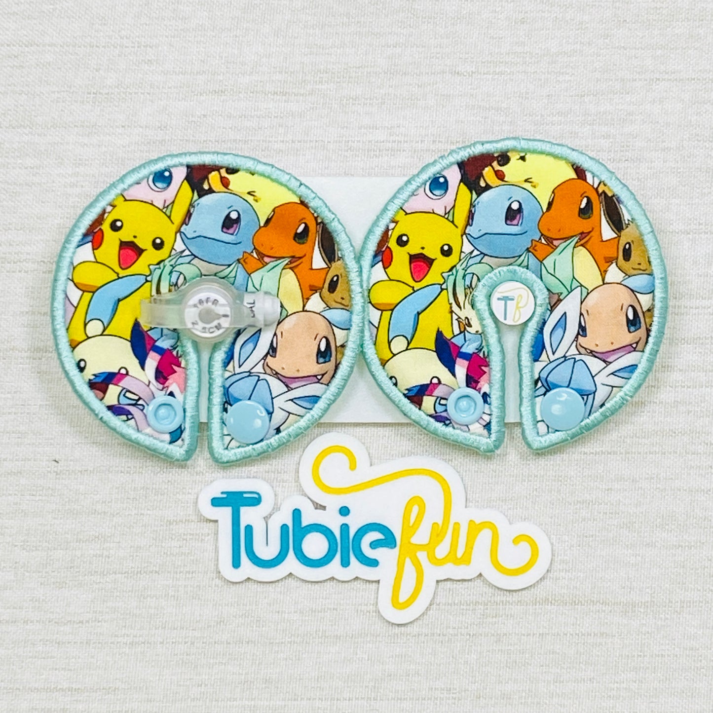 Button Pad Cover Large - Pocket Monsters