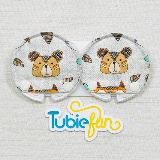 Covered Button Pad - Native Animals