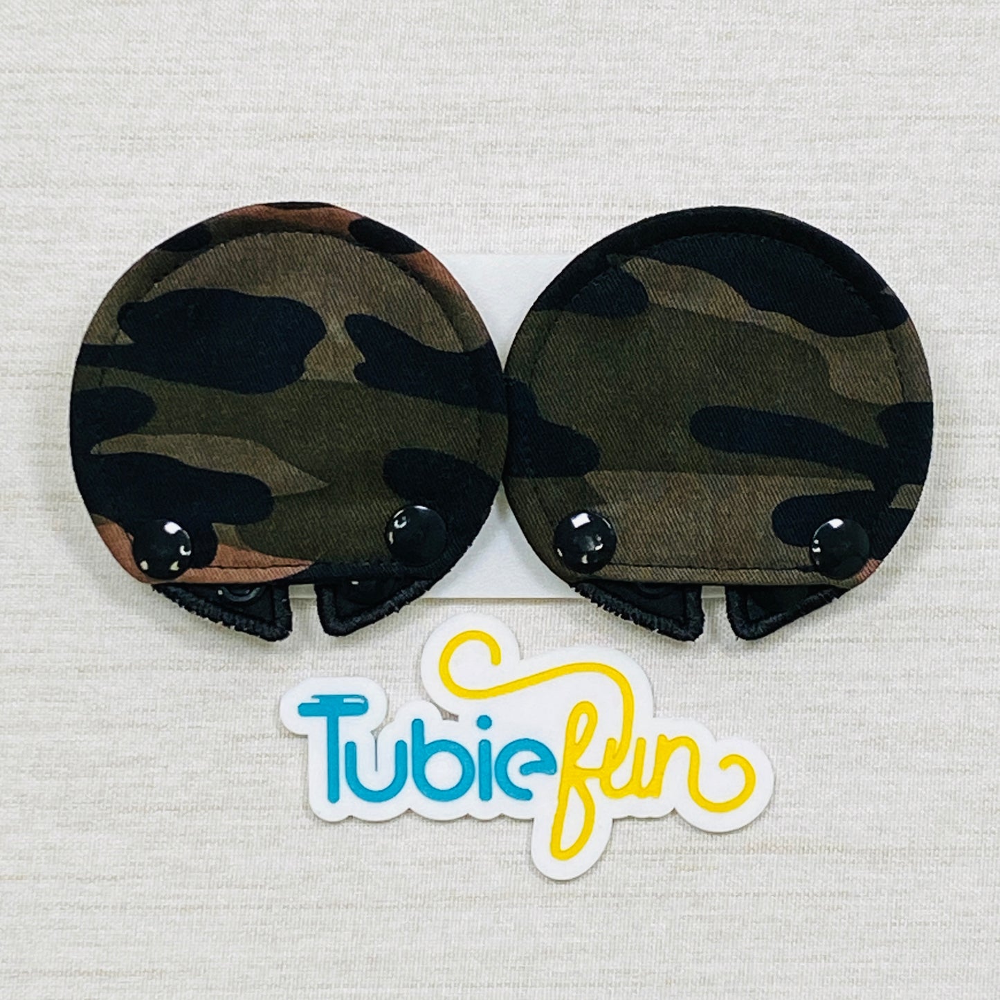 Covered Button Pad - Camo