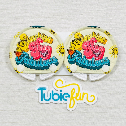 Covered Button Pad - Sunshine and Hugs