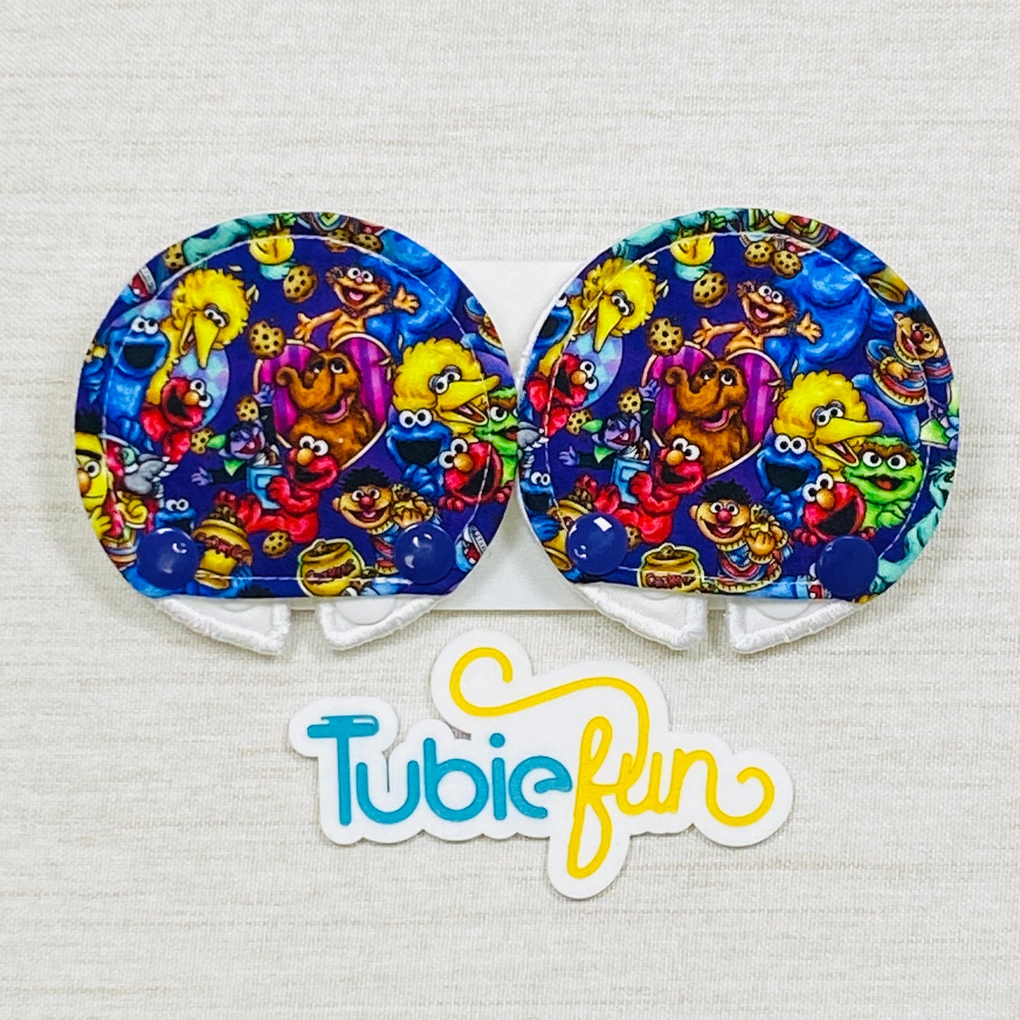 Covered Button Pad - Street Characters