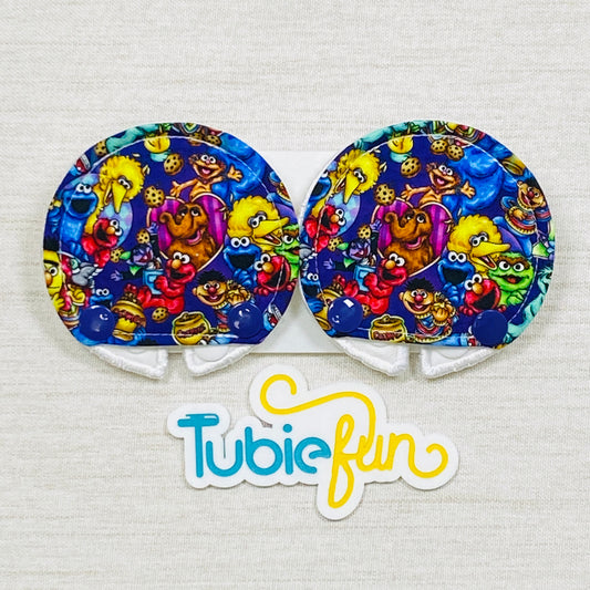 Covered Button Pad - Street Characters